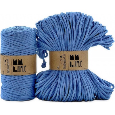 MMboutique bavlněná šňůra 4mm Azure blue Varianta návinu: Rolka