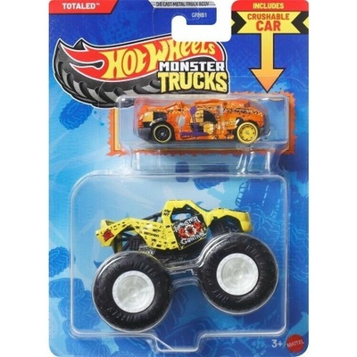 Mattel Hot Wheels Monster Trucks Totaled 2 Pack