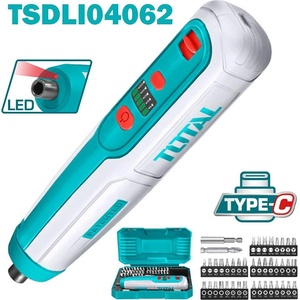TOTAL TSDLI04062 Акумулаторна отвертка, винтоверт