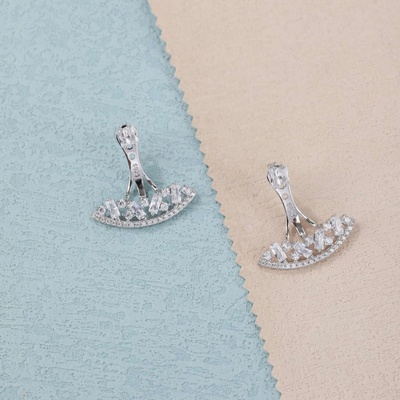 Jan Kos jewellery stříbrné náušnice MHT-2464/SW00