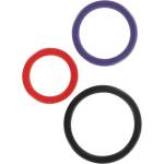ToyJoy Комплект 3 броя пенис пръстени ToyJoy Triple C-ring