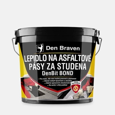 DEN BRAVEN Lepidlo na asfaltové pásy za studena DenBit BOND 5kg