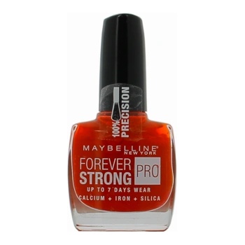 Maybelline Forever Strong Super Stay 7 Days Лак за нокти 505 Червено 10 ml