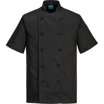 Portwest Kent Chefs C734 krátky rukáv biely XXS