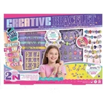Man Yuk Toys Направи си сам! 2 в 1 комплект за изработка на буквени гривни - 93 части (ksy1000)