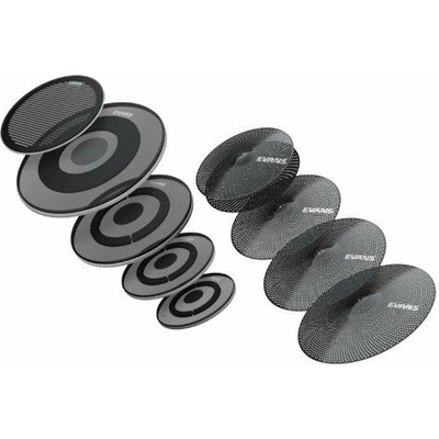 Evans ECPPB-DB1-R dB One Rock System + Cymbals