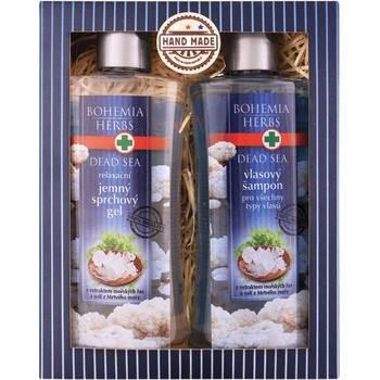 Bohemia Dead Sea Mrtvé moře s extraktem mořských řas a solí sprchový gel 250 ml + šampon 250 ml darčeková sada