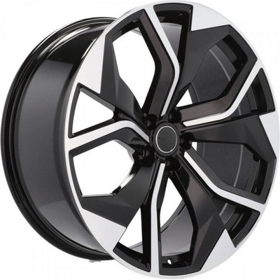 RACING LINE B1637 10x23 5x112 ET20 black polished