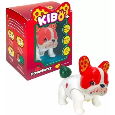 Kensho Kaboom Kibo - интерактивно френско булдогче: Ягода (KAB-KIB-0001-STRAW)