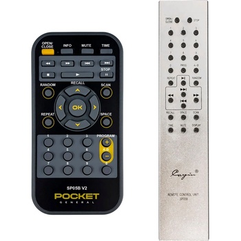 GENERAL CAYIN SP05B version 2, CDT-17A - дистанционно управление дубликат (SP05B version 2, CDT-17A)