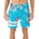 Hurley Бански гащета Hurley Phantom Block Party 18´´ swimming shorts - Blue (Tahitian Teal)
