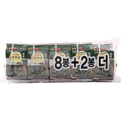 KIMNORI Riasy pečené ochutené Nori 10 x 5 g