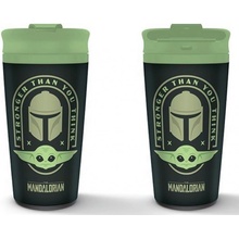 Pyramid International Cestovní hrnek Star Wars Mandalorian Stronger Than You Think 450 ml