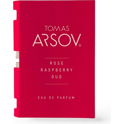 Tomas Arsov rose raspberry oud parfémovaná voda unisex 2 ml vzorek