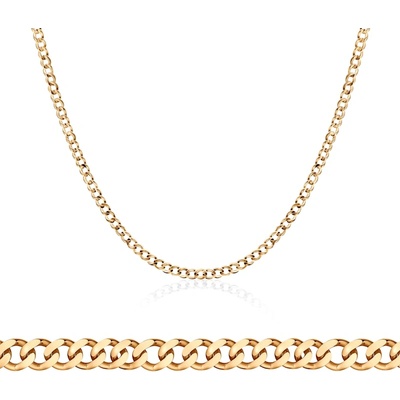 SAVICKI Синджирче Savicki 2 мм: 585 злато, pancerka