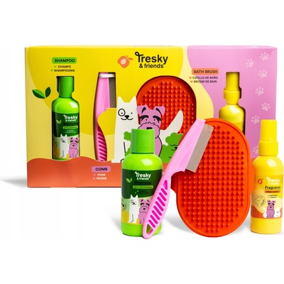 Tresky & friends Dárková sada pro domácí mazlíčky 4 ks