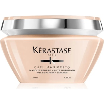 Image 1 of Kérastase Curl Manifesto Masque Beurre Haute Nutrition подхранваща маска за чуплива и къдрава коса 200ml