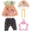 Zapf Creation BABY born Костюм тиква, 43 см (834275)