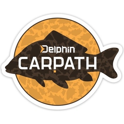 Nálepka Delphin Carpath 95x75mm