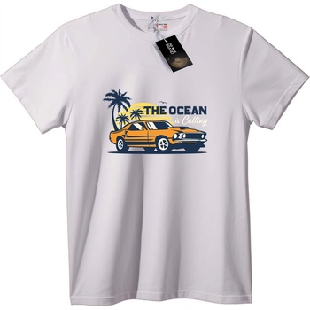 NOONEBRAND Тениска Океанът Вика Кола - 3XL, White