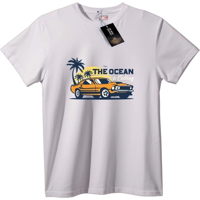 NOONEBRAND Тениска Океанът Вика Кола - 3XL, White