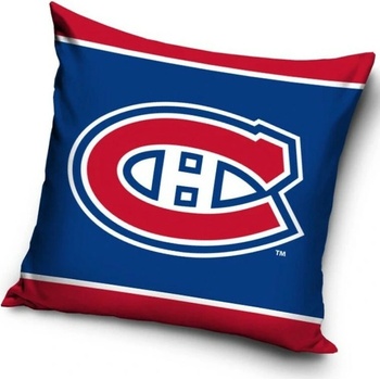TipTrade Velurový vankúš NHL Montreal Canadiens 40x40