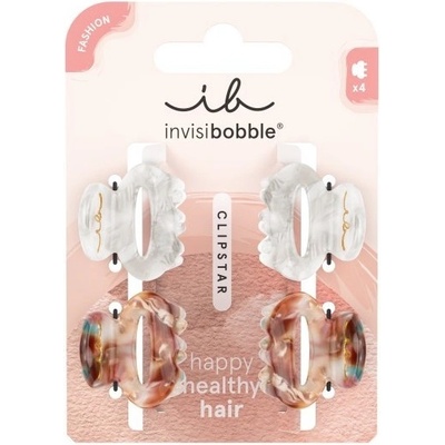 Invisibobble Clipstar Petit Bijoux S - Skřipce do vlasů 4 ks