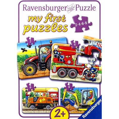Ravensburger Stavební práce 2/4/6/8 dílků