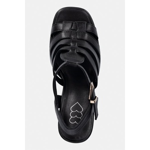 Koi Footwear сандали с дебел ток DBP55 (DBP55.BLACK)