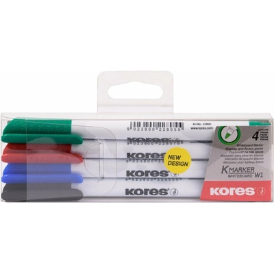 Kores K-Marker W1 4 rôzne farby