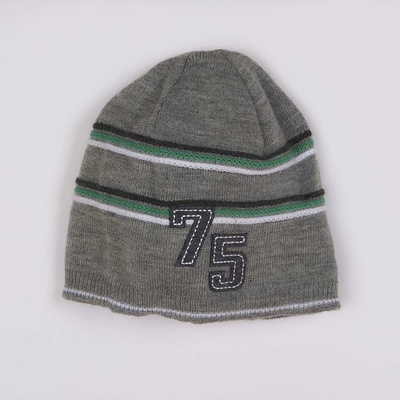 YO COMPANY dětská čepička Viktor šedá