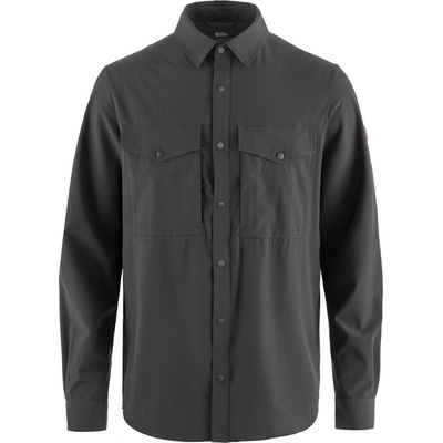 Fjällräven Abisko Trekking košel'a M dark grey