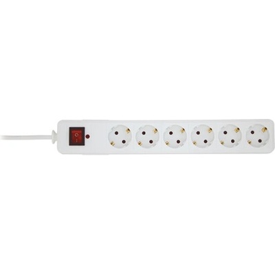 Somogyi Elektronic 6 Plug 1,5 m Switch (NVT 06K/WH)