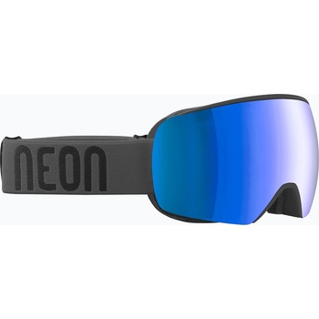 Neon Скиорска маска Neon Beam anthracite/mirror blue