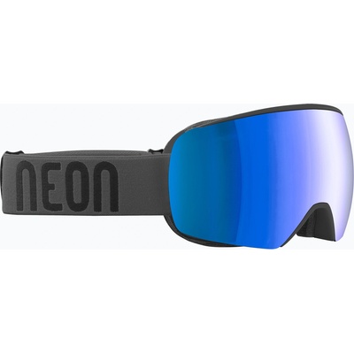 Neon Скиорска маска Neon Beam anthracite/mirror blue