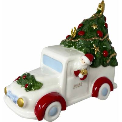 VILLEROY & BOCH Vánoční ozdoba z kolekce Christmas classics 2024 Pick-up se stromkem