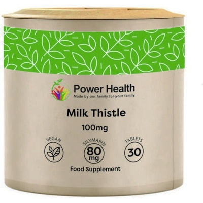 Power Health Бял трън 100 mg 30 таблетки | Power Health (076218 (PHPPHMT30) PWH)