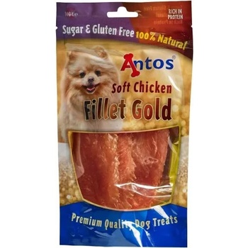 ANTOS Fillet Gold - лакомство за куче - пилешки филета 100 гр - Нидерландия - 20223