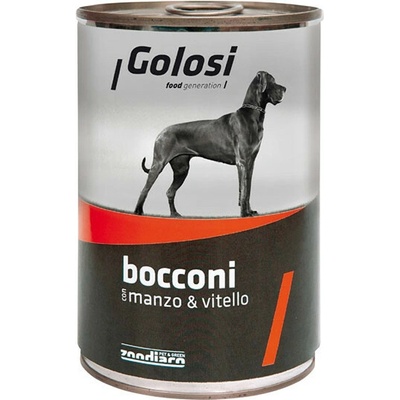 Zoodiaco Golosi Bocconi Adult Hovädzie a teľacie s ryžou 1250 g