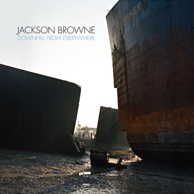 Downhill from Everywhere - Jackson Browne LP