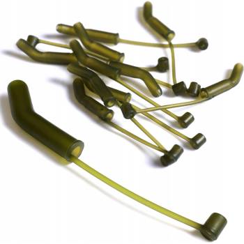 RidgeMonkey Rovnátko Connexion D-Rig Kickers Medium Weed Green 10ks