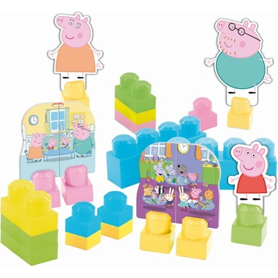 Liscianigioch Peppa Pig Batoh s kostkama Baby Bloc ks