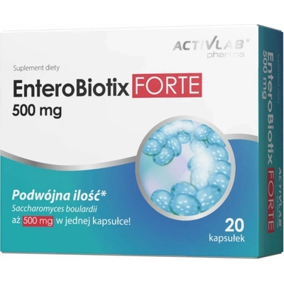 Activlab Pharma EnteroBiotix FORTE 500 mg 20 kapsúl