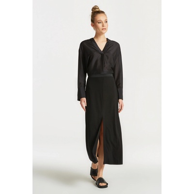 Gant Jersey Skirt čierna