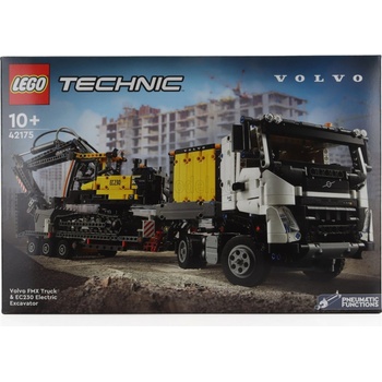LEGO® Technic 42175 Nákladní auto Volvo FMX a elektrický bagr Volvo EC230