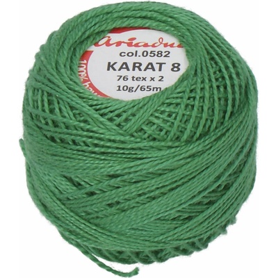 Ariadna Háčkovacia priadza Karat 8 10 g - 1681