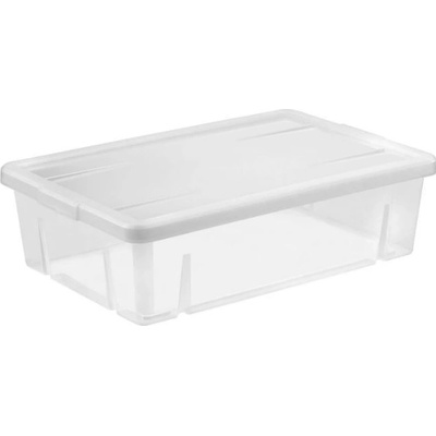 Tontarelli Úložný Box Linea 28 l s víkem transparent 8034320000