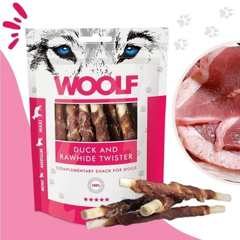 WOOLF Chicken and Rawhide Twister 100 g