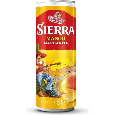 Sierra Mango Margarita Tequila 6% 250 ml (plech)