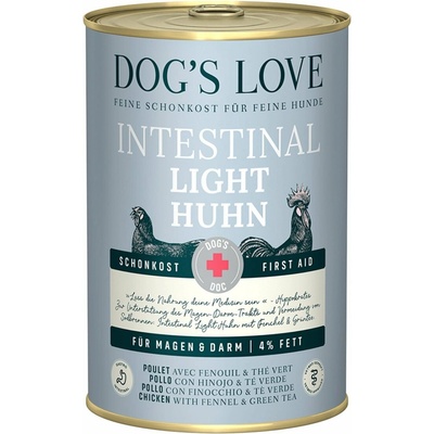 Dog's Love DOC Intestinal Light Kuře 6 x 400 g